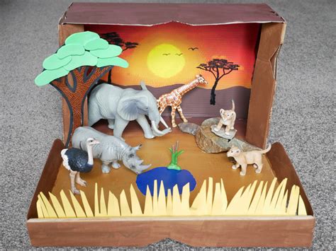 TOCK Crafts - Habitat Diorama - TOCK.earth