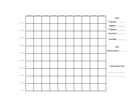 Football Pool Template ≡ Fill Out Printable PDF Forms Online