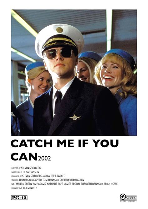 Catch Me If You Can 2002 [made by me] | Film posters minimalist, Iconic ...