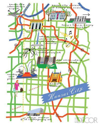 Kansas City Attractions Map - Tulsa Zip Code Map