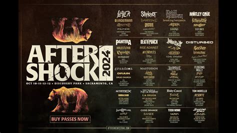 Aftershock 2024 Lineup Announce - YouTube