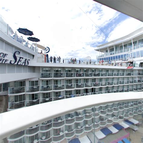 Boardwalk-View Balcony Cabin on Royal Caribbean Allure of the Seas