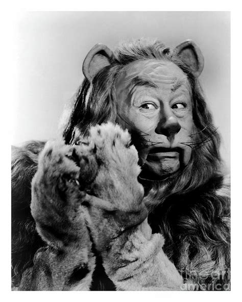 Wizard Of Oz, 1939, Bert Lahr As The Cowardly Lion Solid-Faced Canvas ...