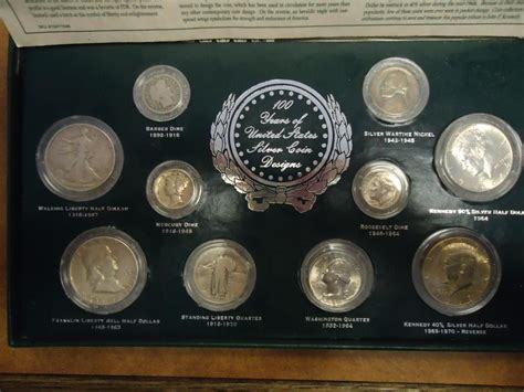 100 YEARS OF UNITED STATES SILVER COIN DESIGNS