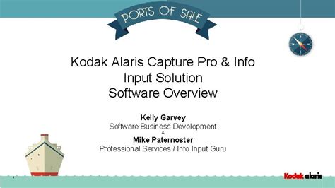 Kodak Alaris Capture Pro Info Input Solution Software