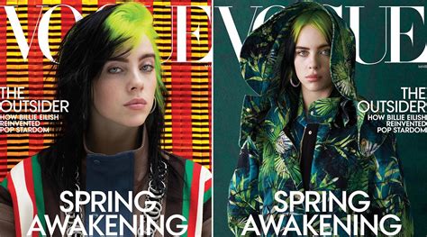 Billie Eilish Turns Cover Girl for Vogue March Edition; ‘Spring ...