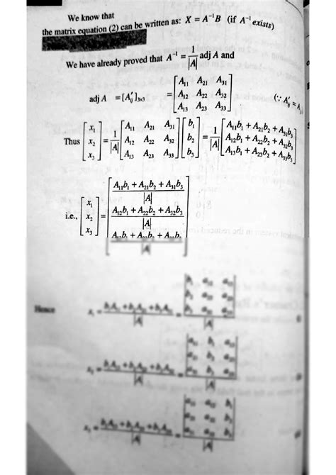 SOLUTION: Cramer s rule with example pdf - Studypool