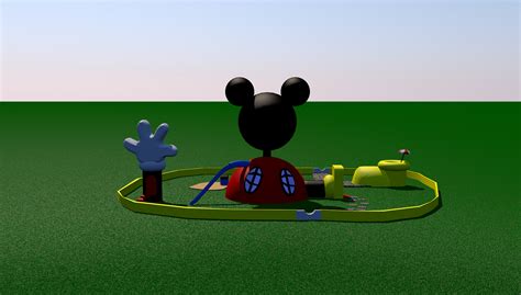 Mickey House Model - TurboSquid 1880994