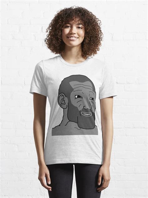 "Gigachad Wojak Meme" T-shirt by shitpostanon | Redbubble