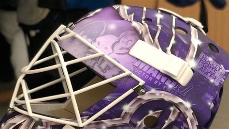 Jake Allen's mask for Hockey Fights Cancer Night includes an amazing ...