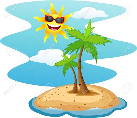 Tropical Island Clipart | Free download on ClipArtMag