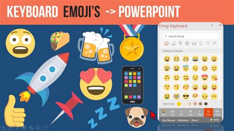 PowerPoint Keyboard Emoji's Add-in | Powerpoint, Emoji, Free powerpoint templates