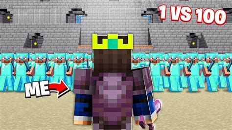 Me VS 100 Players in Minecraft (Hoplite Battle Royale) - Minecraft videos