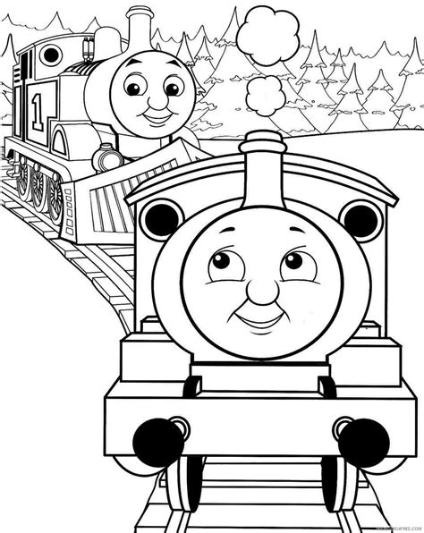 Thomas And Friends Coloring Pages Percy