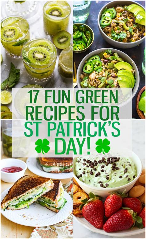 17 Fun Green Recipes for St. Patrick's Day {Treats + Meals!} - The Girl on Bloor