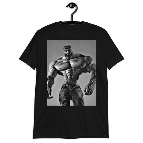 Gigachad Meme Funny Giga Chad Photoshop T-shirt - Etsy Singapore