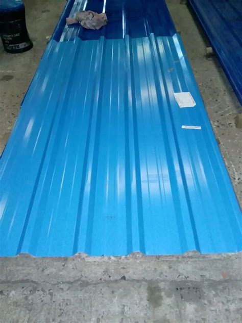 Jindal Steel Colour Coated Roofing Sheet, Thickness Of Sheet: 0.45 mm ...