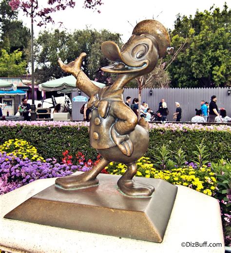 Have you seen all the bronze hub statues that surround the Partners Statue in Disneyland ...