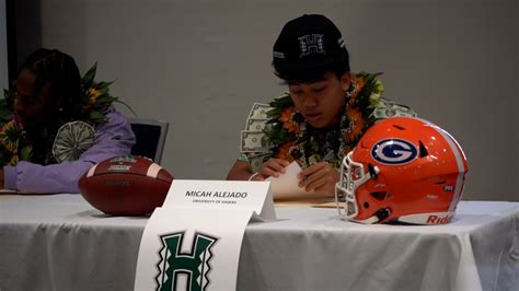 Hawaii football signs prized quarterback recruit | KHON2