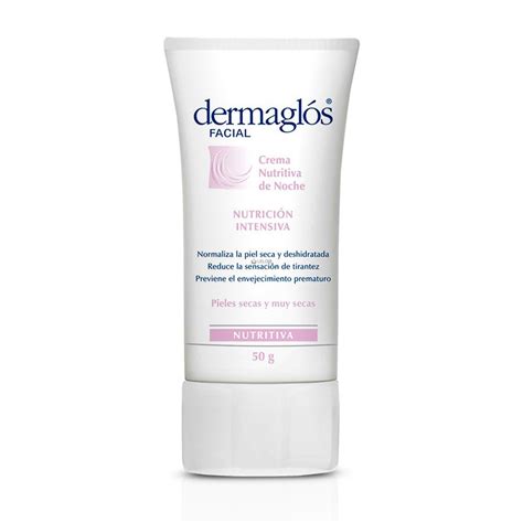 Dermaglós facial crema nutritiva de noche piel seca x 50 gramos ...