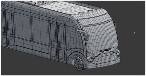 City articulated bus model - TurboSquid 1419011