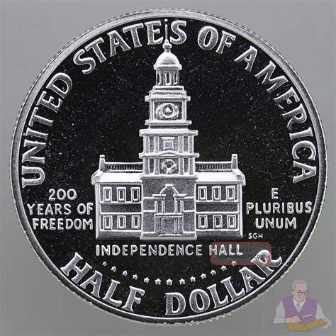 1976 S Kennedy Half Dollar Bicentennial Gem Cameo Proof 40 Silver