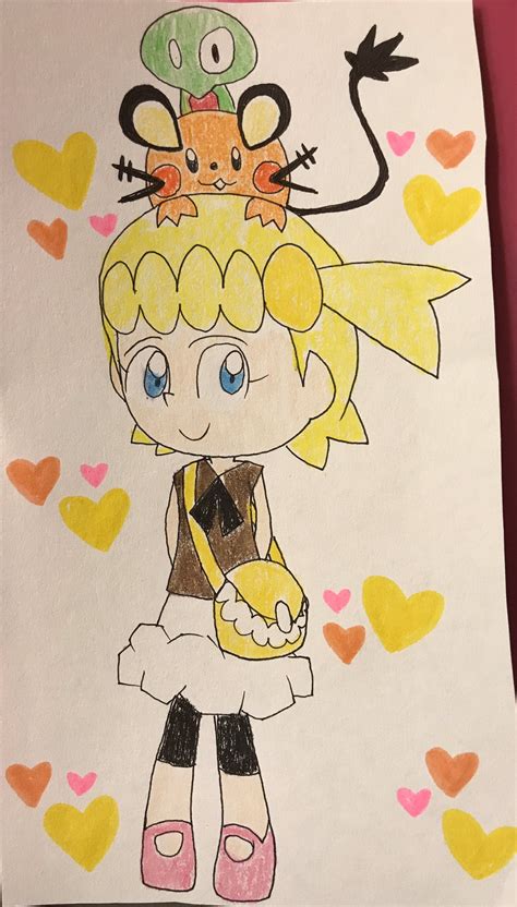 Kawaiigirl27💖(^__^)💖 on Twitter: "My drawing of Bonnie, dedenne, and ...