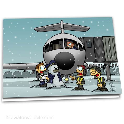 Aviation Christmas Cards for pilots and airplane geeks | AVIATORwebsite