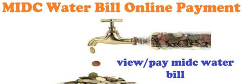 MIDC Water Bill Online Payment 2021