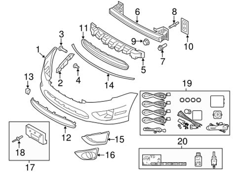 BUMPER & COMPONENTS - FRONT for 2012 Ford Fusion