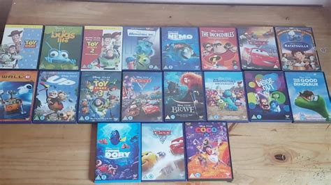 My Pixar DVD Collection (2018 Edition) - YouTube