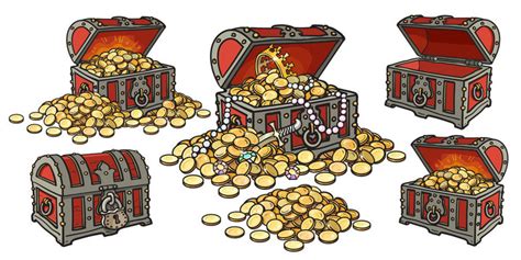 Pirate Treasure Chest Clipart