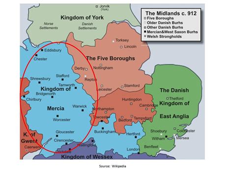 Kingdom of Mercia and Surrounding Kingdoms - Order of Medieval Women