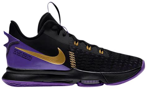 LeBron Witness 5 'Fierce Purple Metallic Gold' - Nike - CQ9380 003 | GOAT