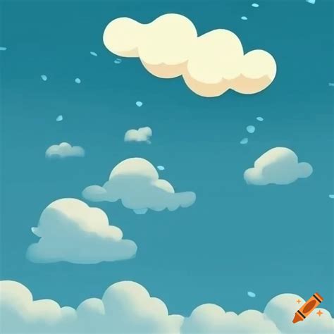 Clouds, cartoon