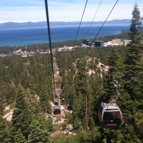 Heavenly Gondola in Lake Tahoe, CA | Lake tahoe, Tahoe, Vacation