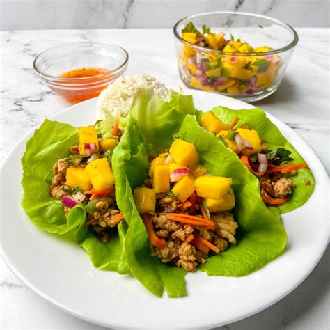 Thai-Inspired Chicken Lettuce Wraps - Workweek Lunch