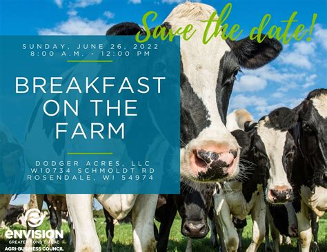 Fond du Lac Area Breakfast on the Farm - Envision Greater Fond du Lac