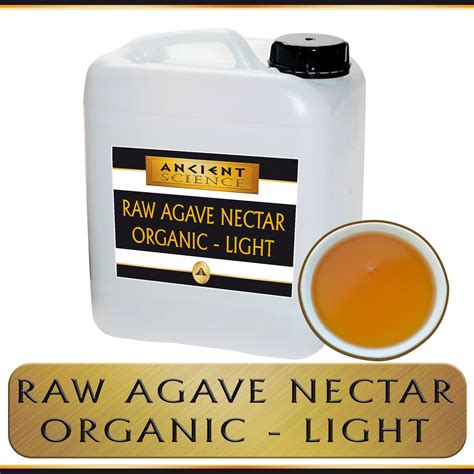 Agave Nectar Syrup LIGHT 5 GAL | Ancient Science | Healthy Foods