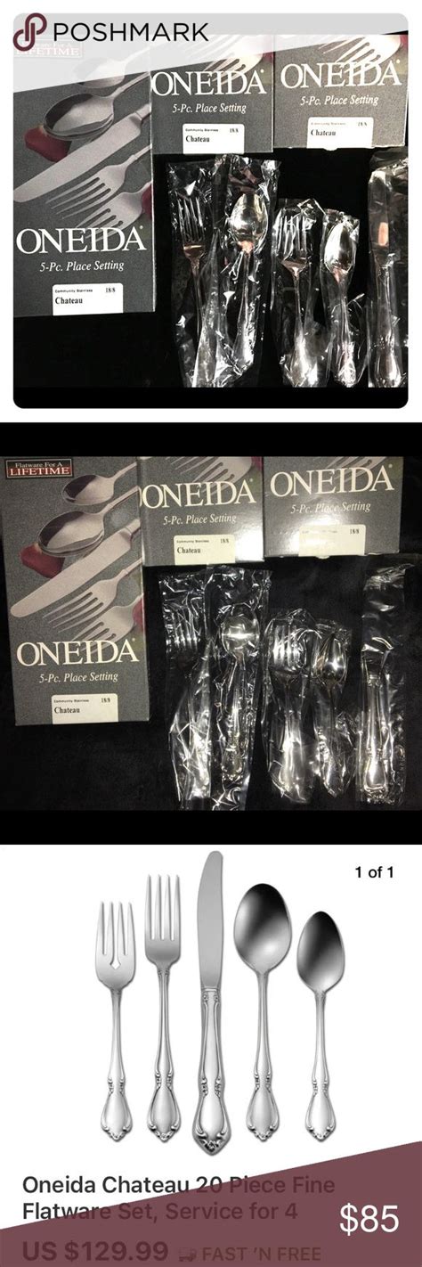 Oneida silverware set | Oneida silverware, Silverware set, Oneida