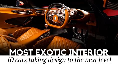 10 Most Exotic Interior Designs You Can Find in Modern Bespoke Cars - YouTube