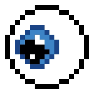 Eye pixel art