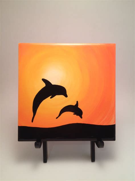 Acrylic Dolphin Painting Easy - bmp-meta