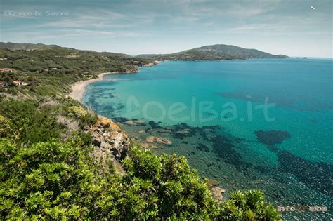 The beaches and the bathing establishments on the Island of Elba