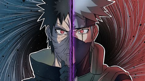 Obito And Kakashi Fight