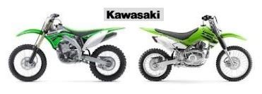 Kawasaki Dirt Bike Parts using a kawasaki manual, well OUR manual really.