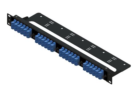 LC Fiber Patch Panel 96 Port, Rack Mount, 1U - FOCONEC