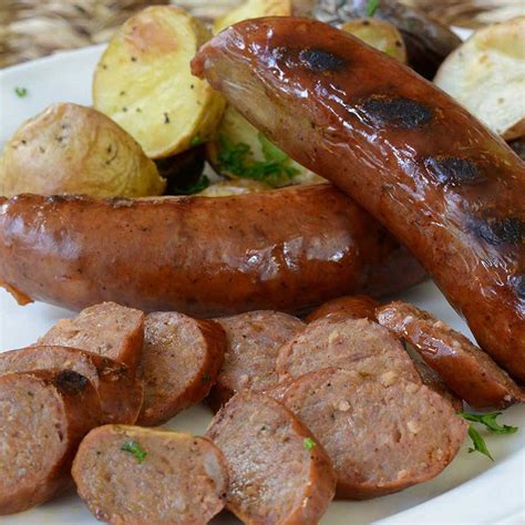 Smoked Venison Port Wine Sausages | Gourmet Food Store