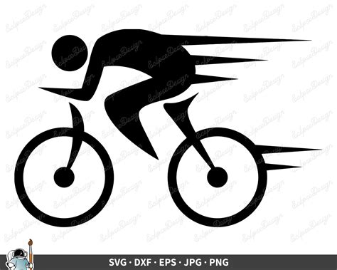 Cycling Race SVG Cycling Clip Art Vector Biking Clipart - Etsy