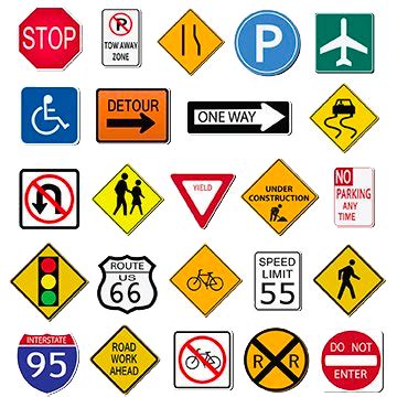 Traffic Control Signs and Equipment - Universal Signs & Accessories